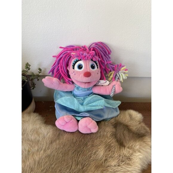 Abby cadabby Sesame Place‎ Seaworld 10" Plush Soft Toy Stuffed Animal Fairy Pink - Picture 1 of 5